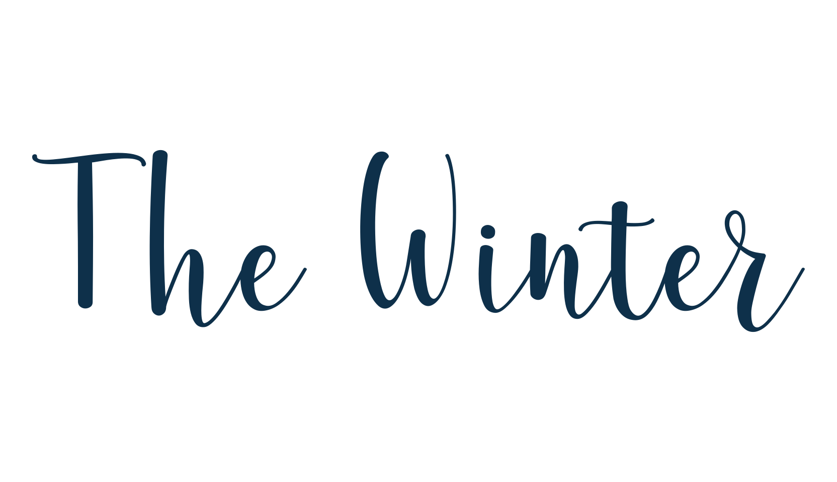 The Winter (the-winter), fancy decorative font preview