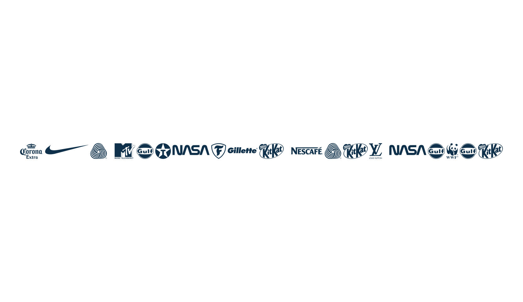 The world's best logos, fancy decorative font preview