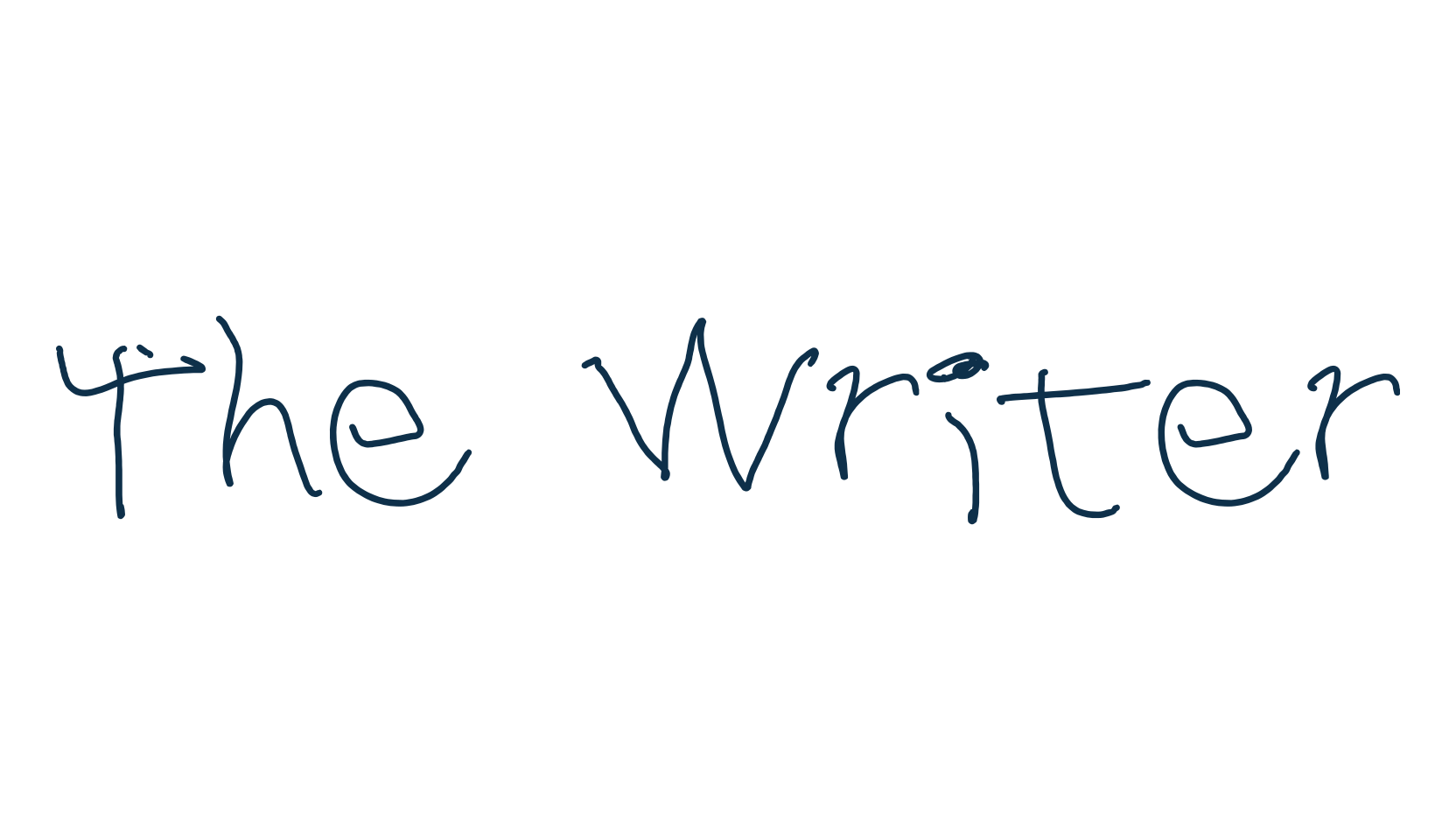 The Writer, script school fancy decorative calligraphy font preview