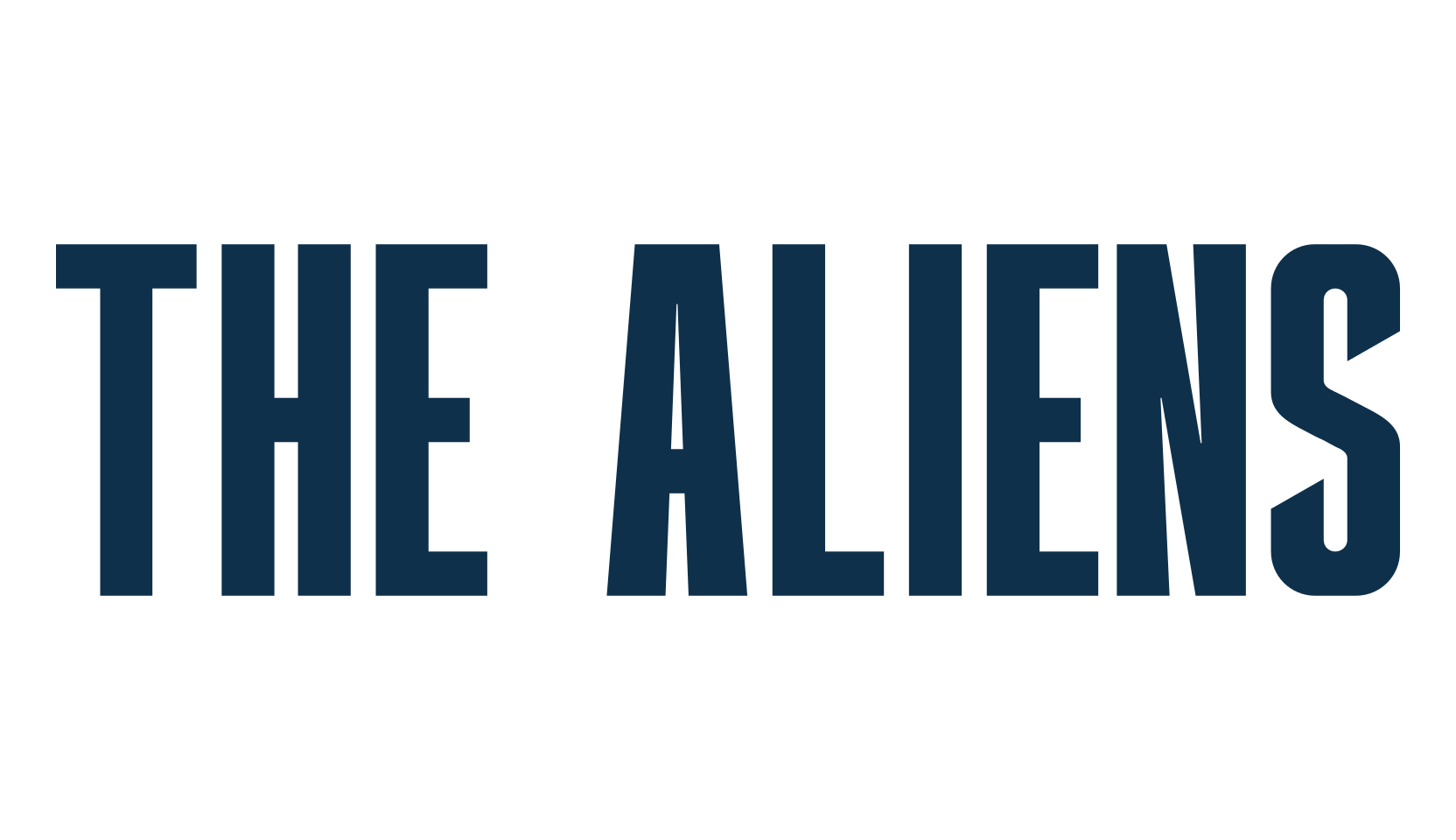 The Aliens, basic sans serif font preview