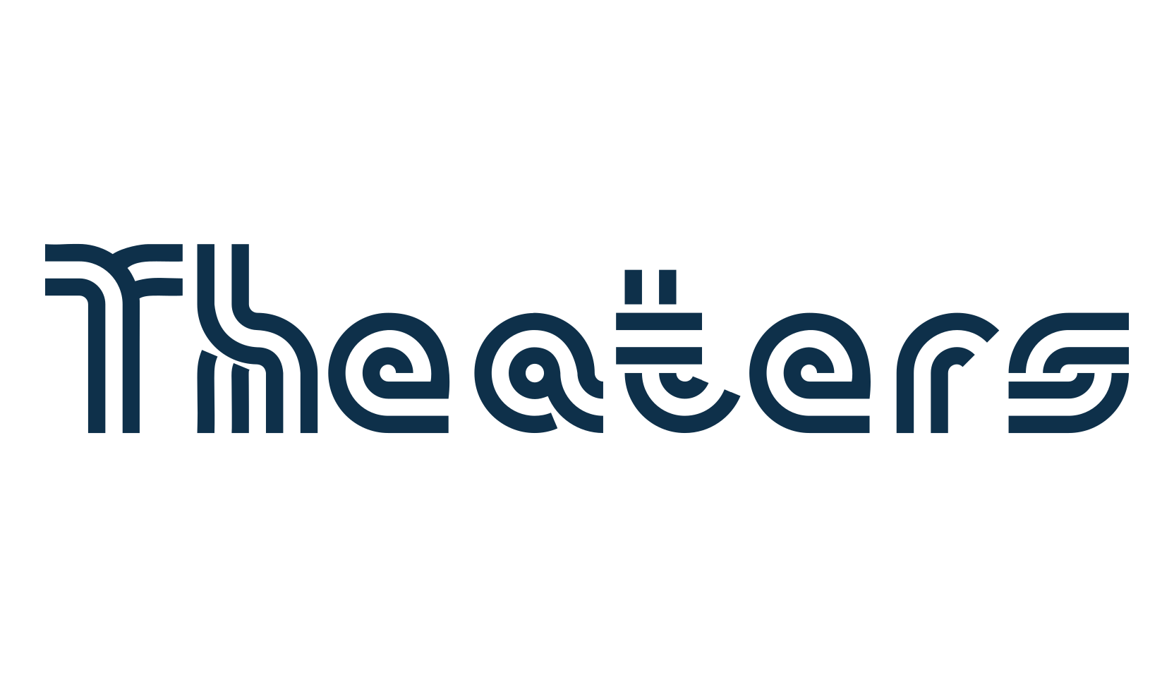 Theaters, fancy groovy decorative font preview