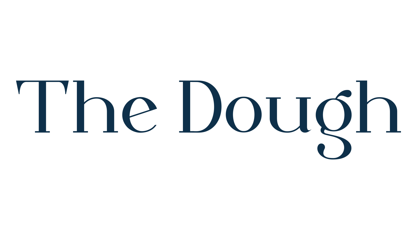 The Dough, serif font preview