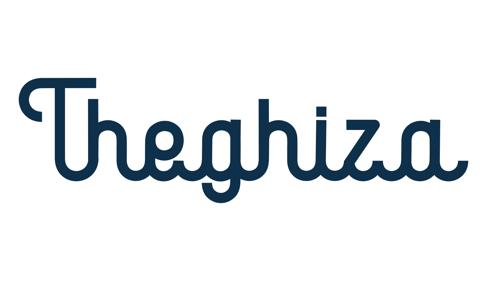 Theghiza, fancy various decorative script calligraphy font preview