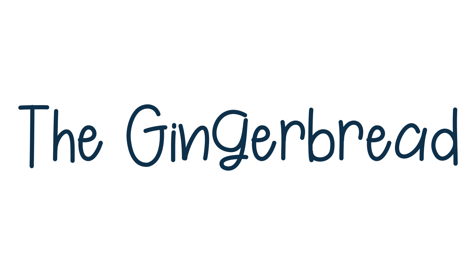 The Gingerbread, script handwritten fancy decorative calligraphy font preview