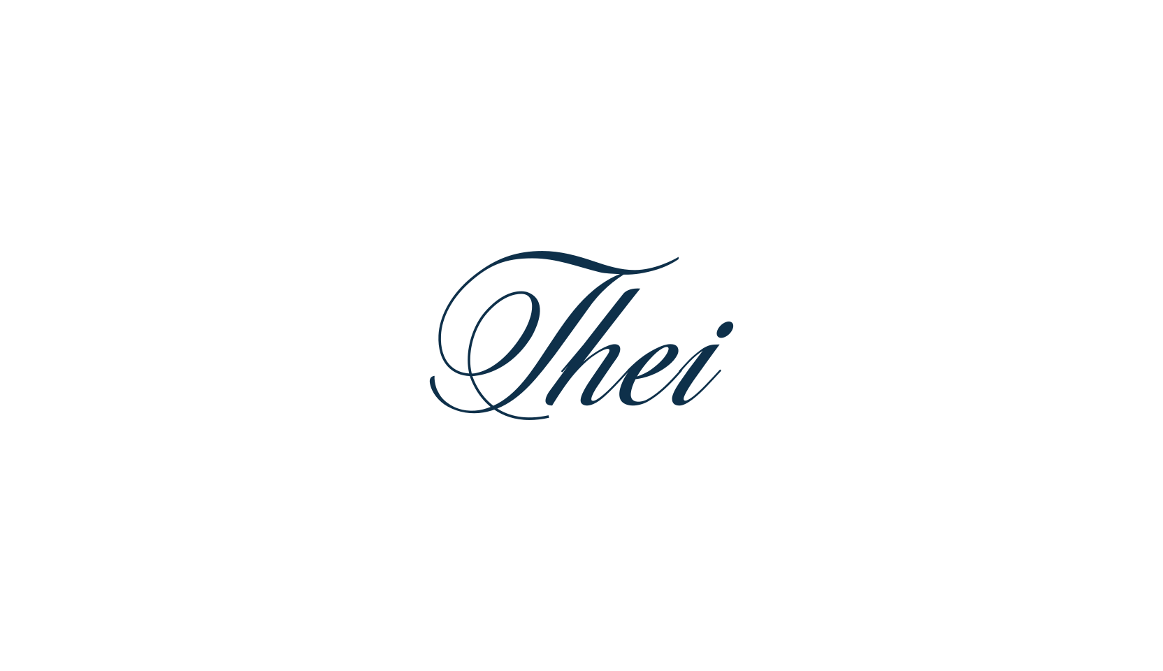 Thei, calligraphy font preview