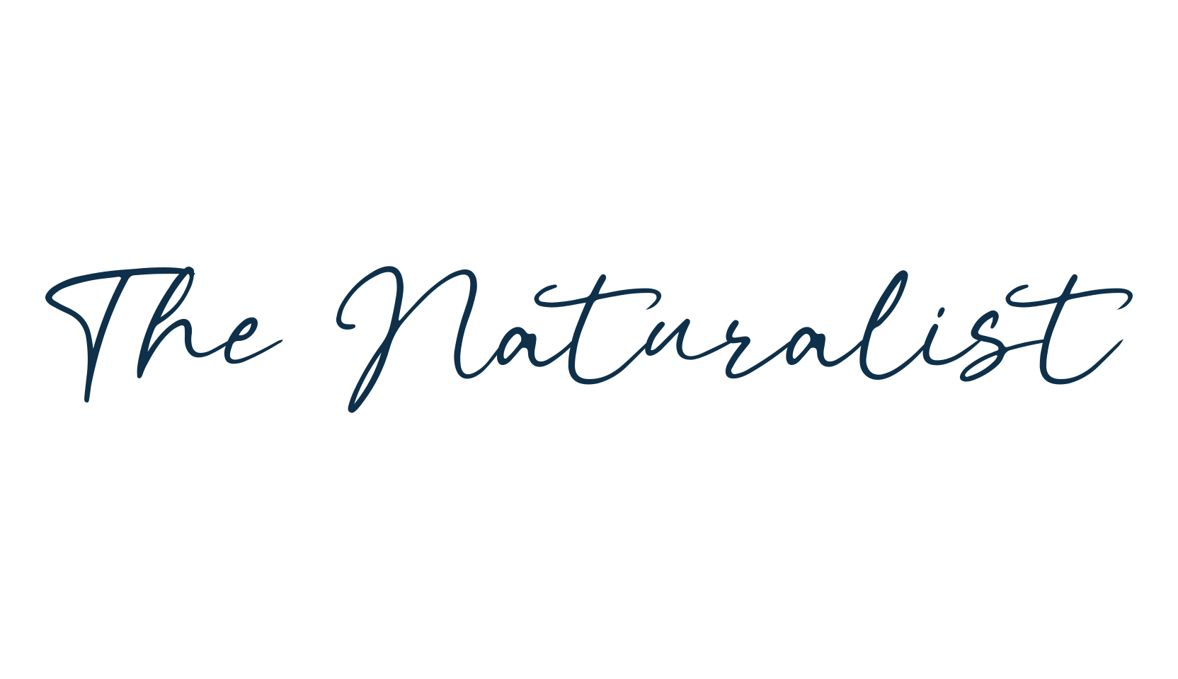 The Naturalist, handwriting font preview