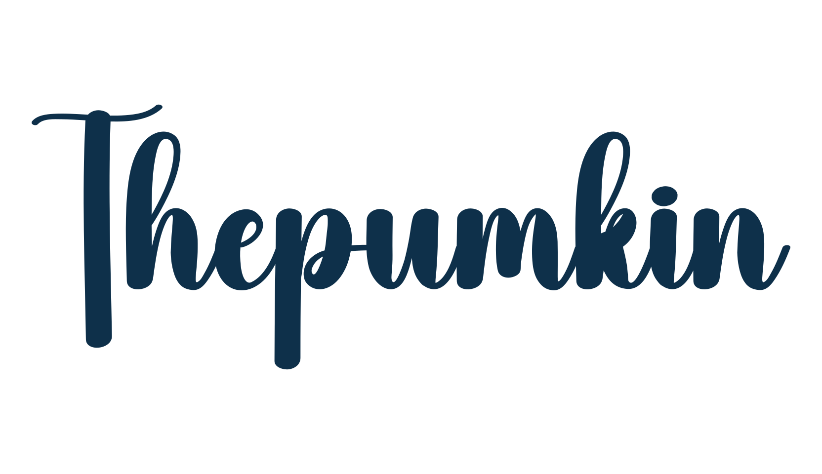 Thepumkin, fancy various decorative script calligraphy font preview