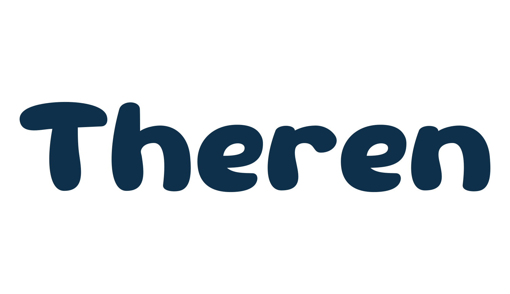 Theren, cartoon font preview