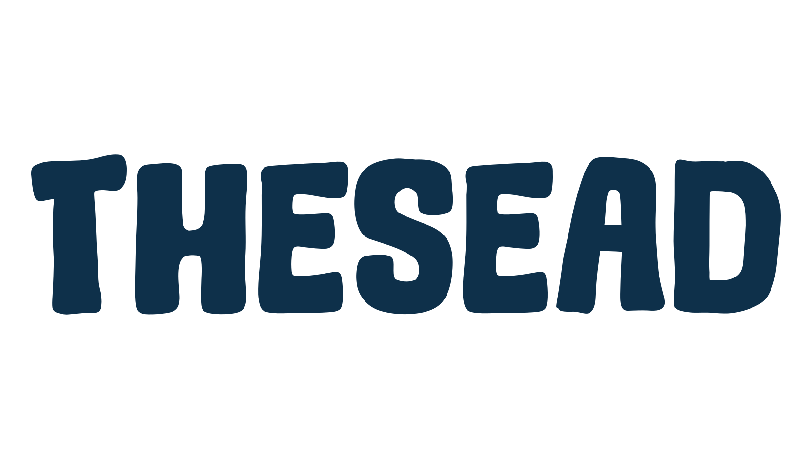 Thesead, cartoon font preview