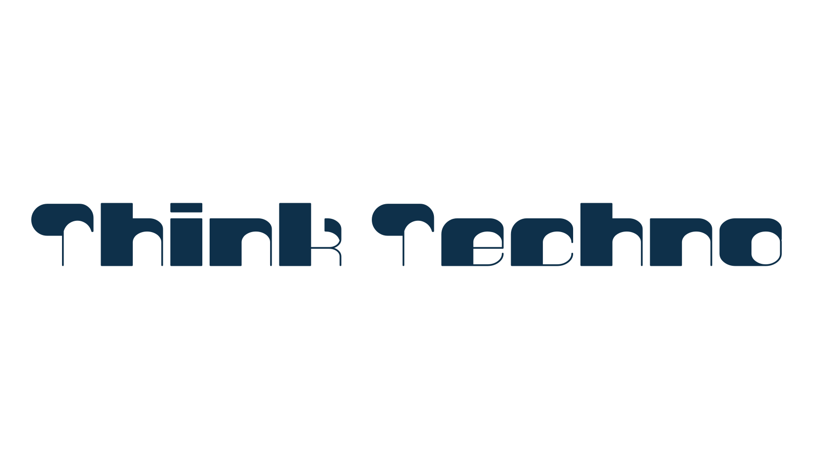 Think Techno, various font preview