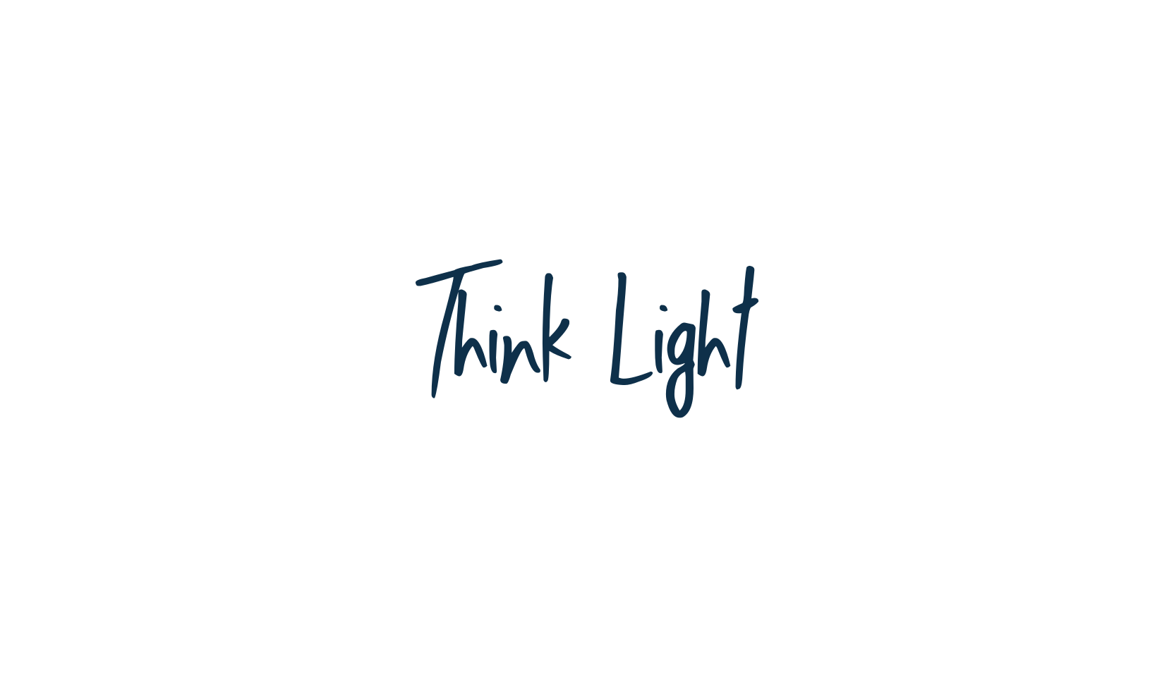 Think Light, script handwritten fancy decorative calligraphy font preview