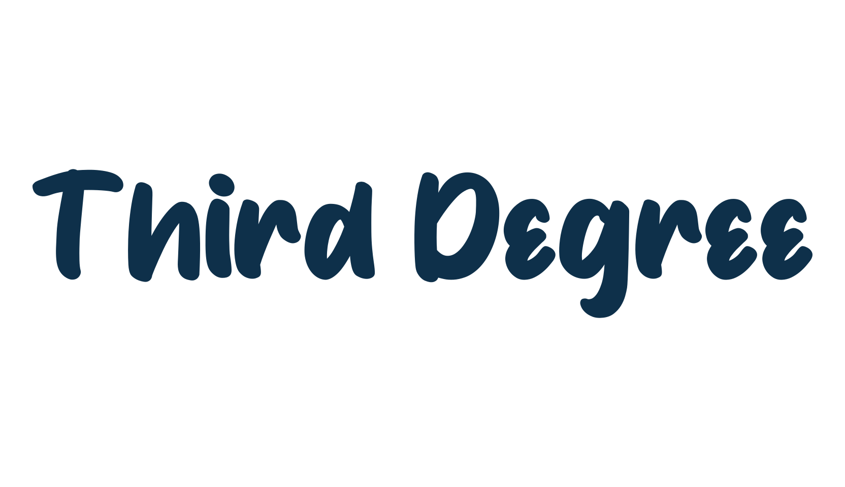 Third Degree, display market font preview