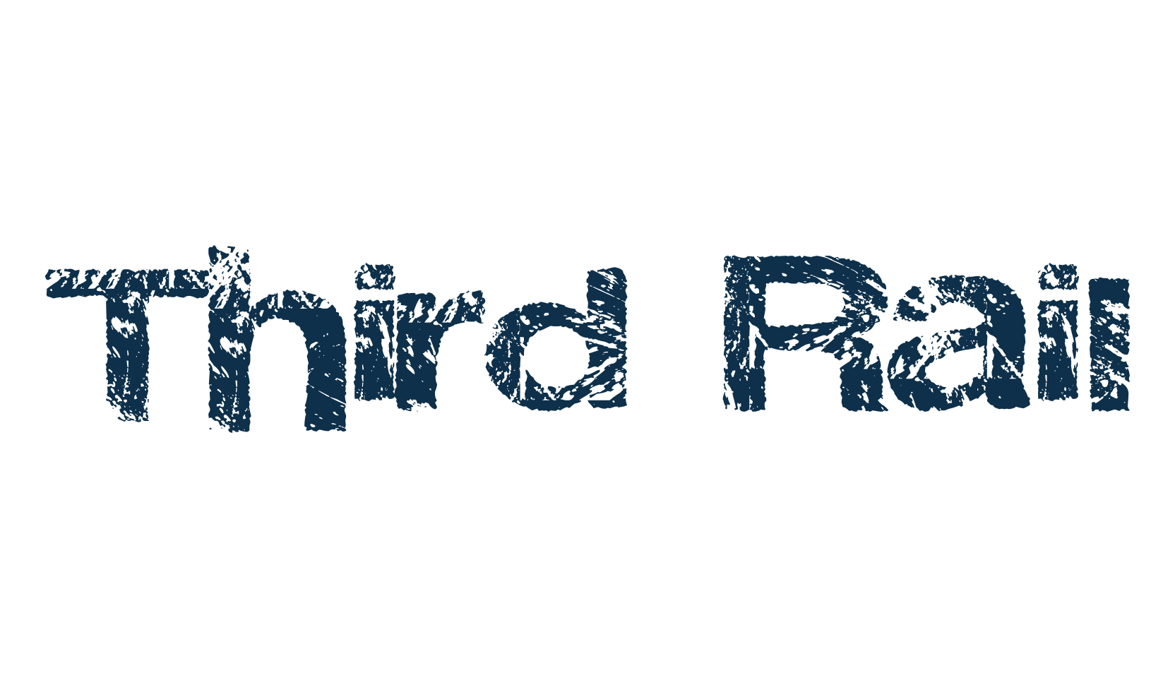 Third Rail, destroy font preview