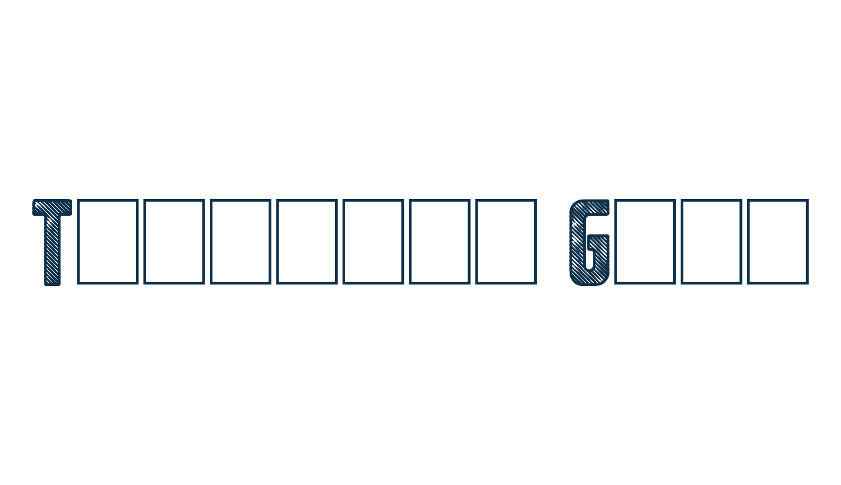 Thirties Gold, retro font preview