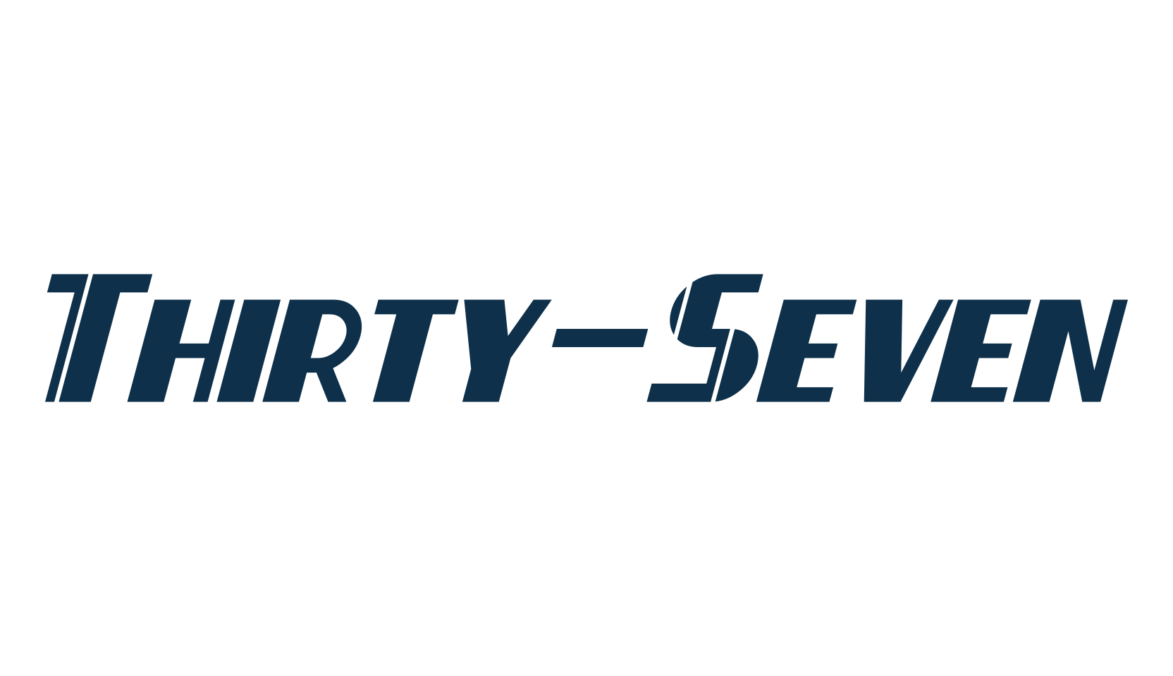 Thirty-Seven, fancy retro decorative font preview