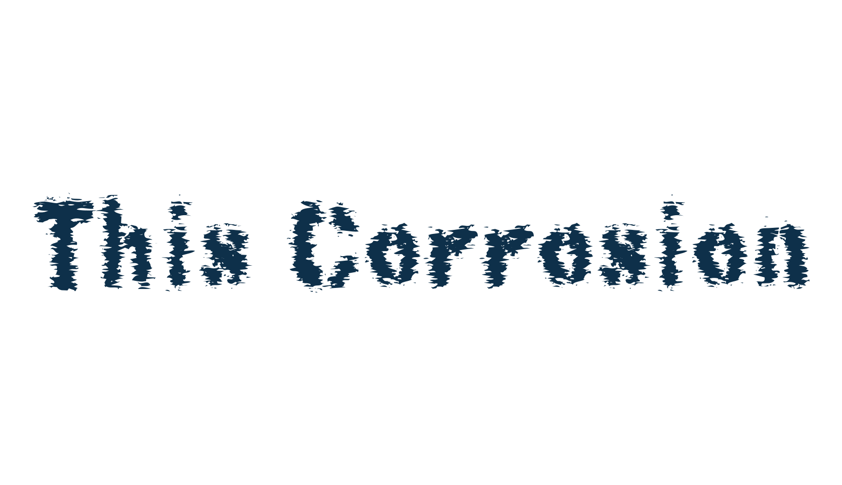 This Corrosion, fancy destroy decorative font preview
