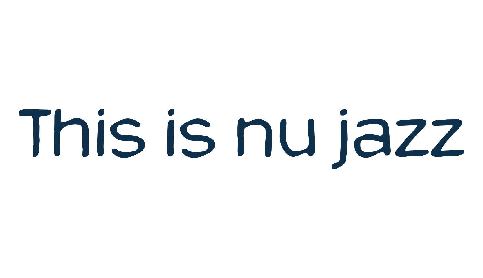 This is nu jazz, fancy various decorative script calligraphy font preview