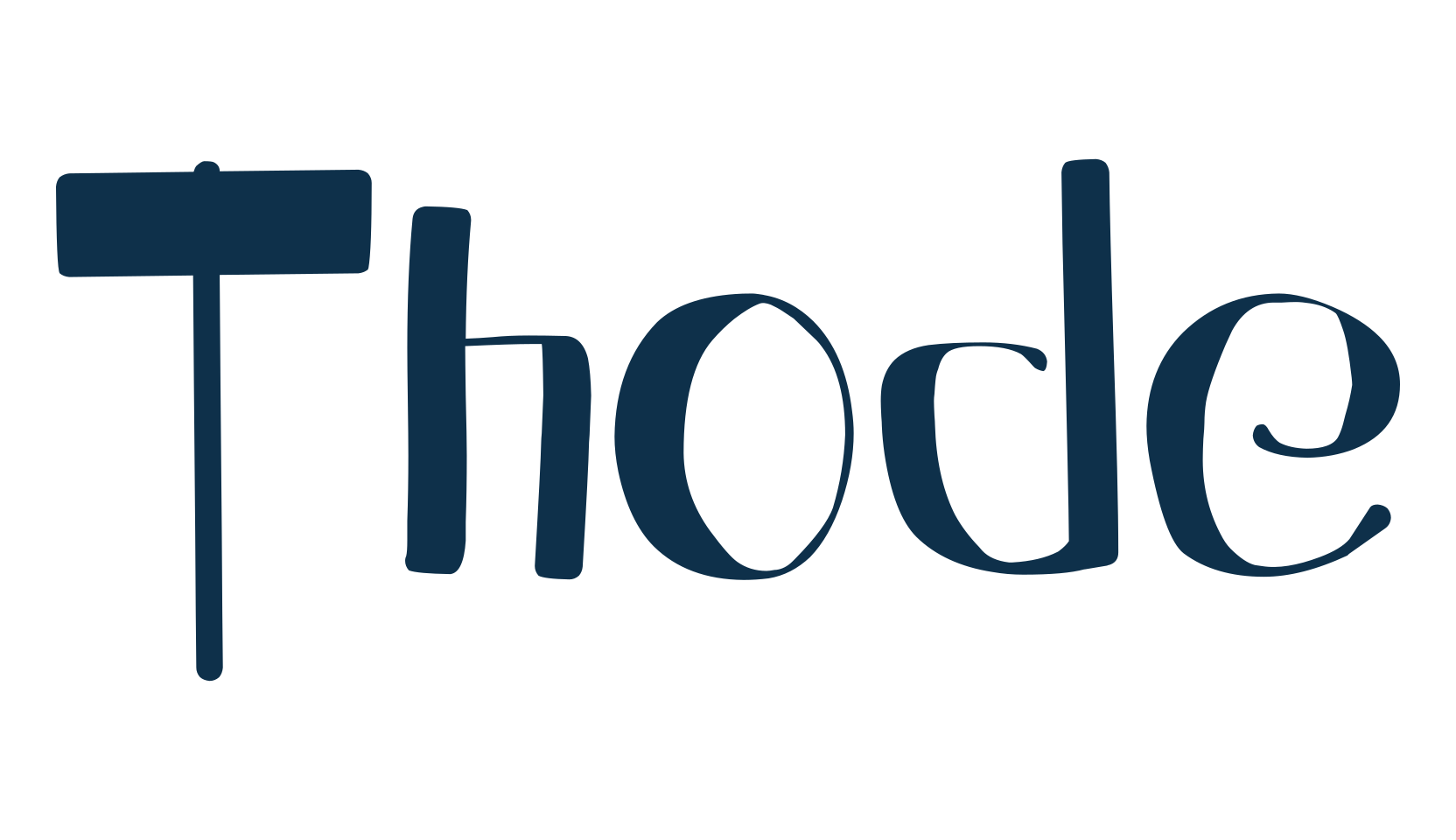 Thode, various font preview