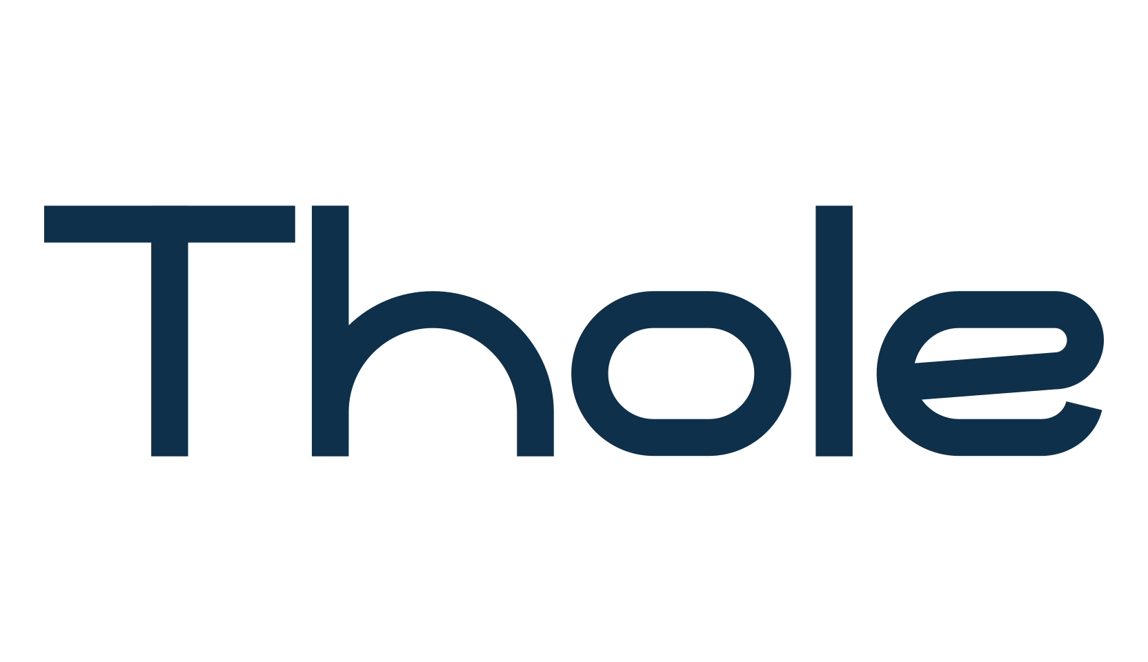 Thole, basic sans serif font preview
