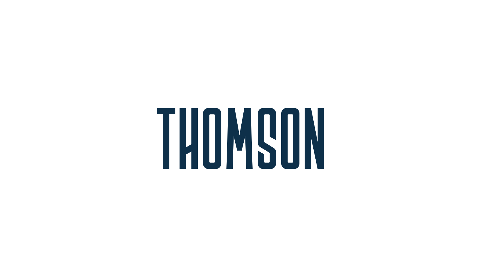 Thomson, retro font preview