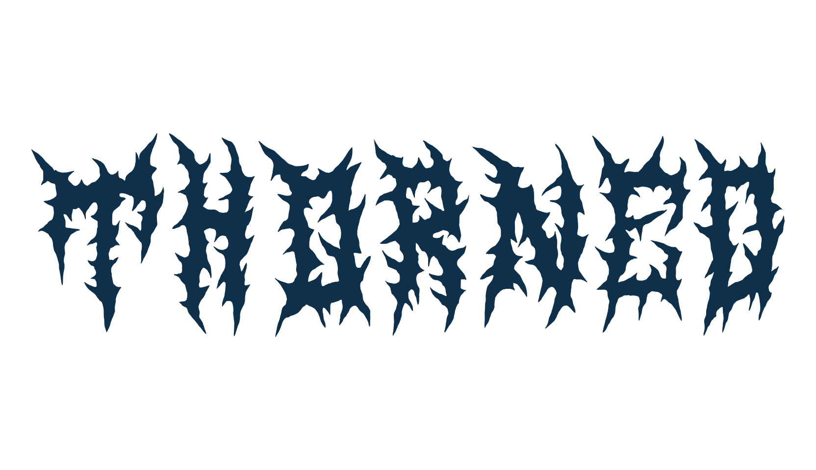 Thorned, holiday halloween fancy decorative horror font preview