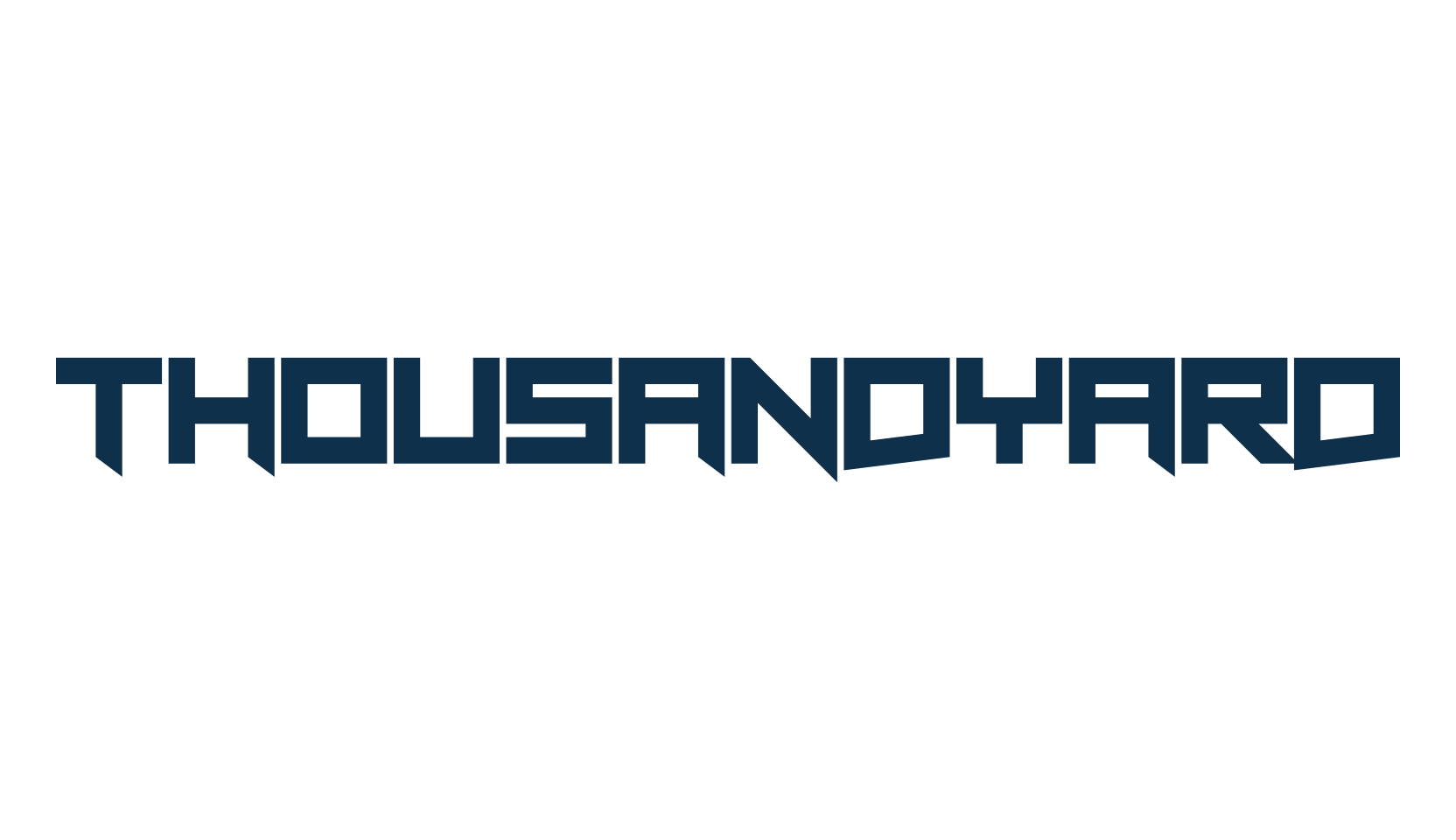 Thousandyard, various font preview
