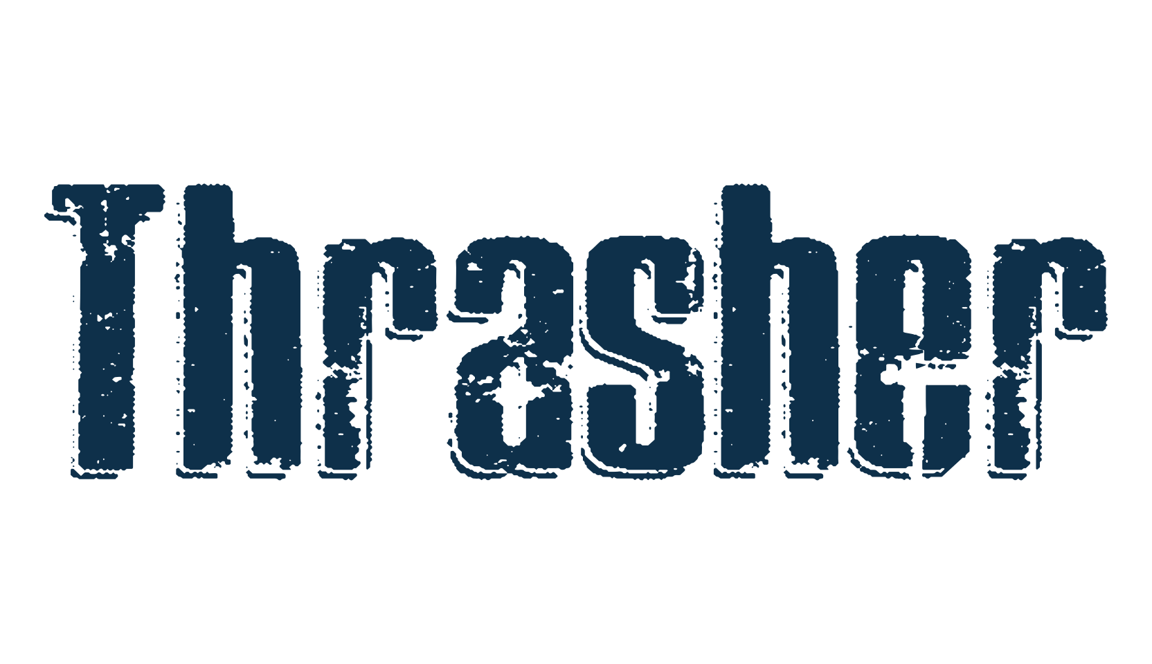 Thrasher, destroy font preview