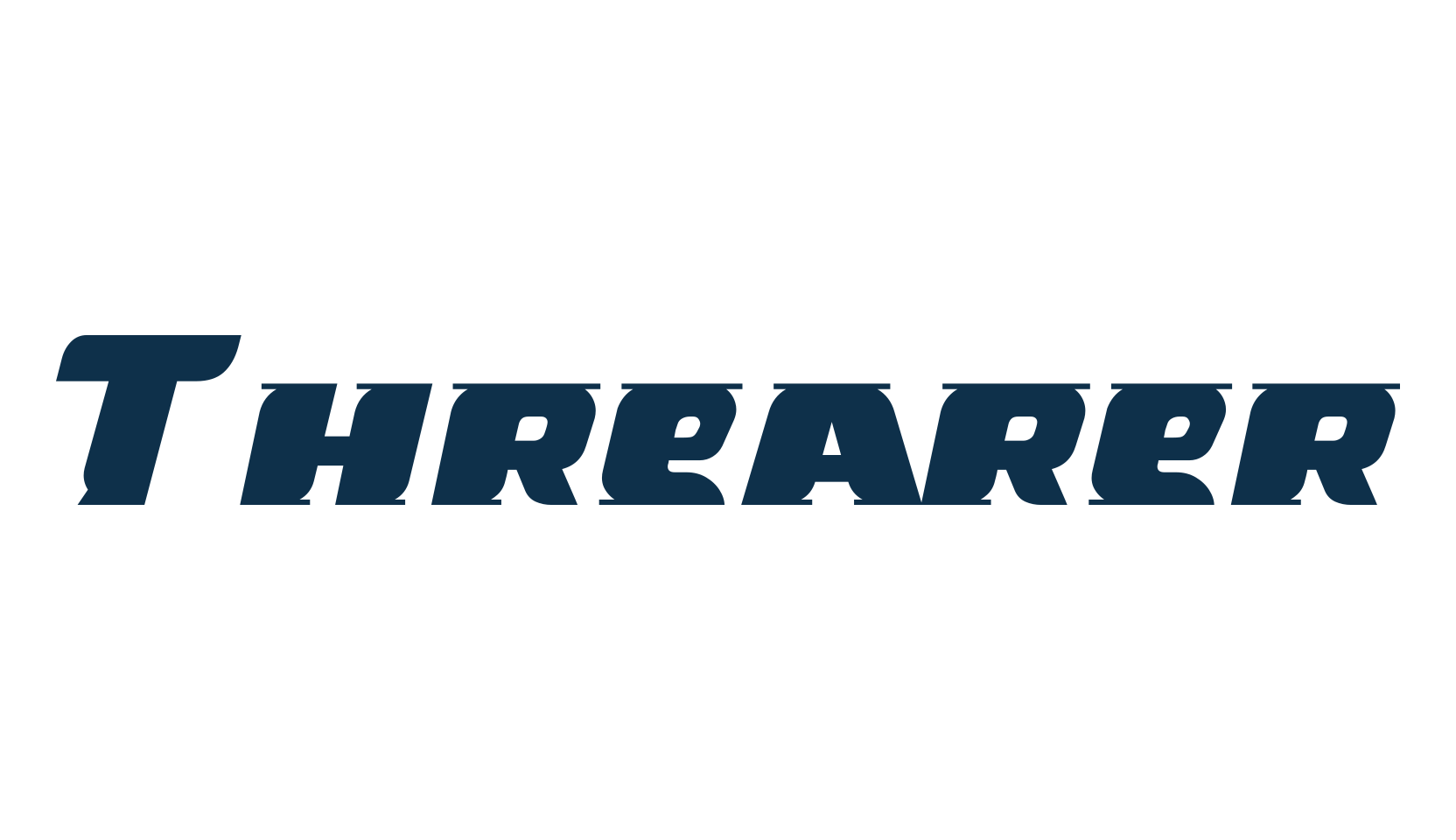 Threarer, fancy various techno sci-fi font preview