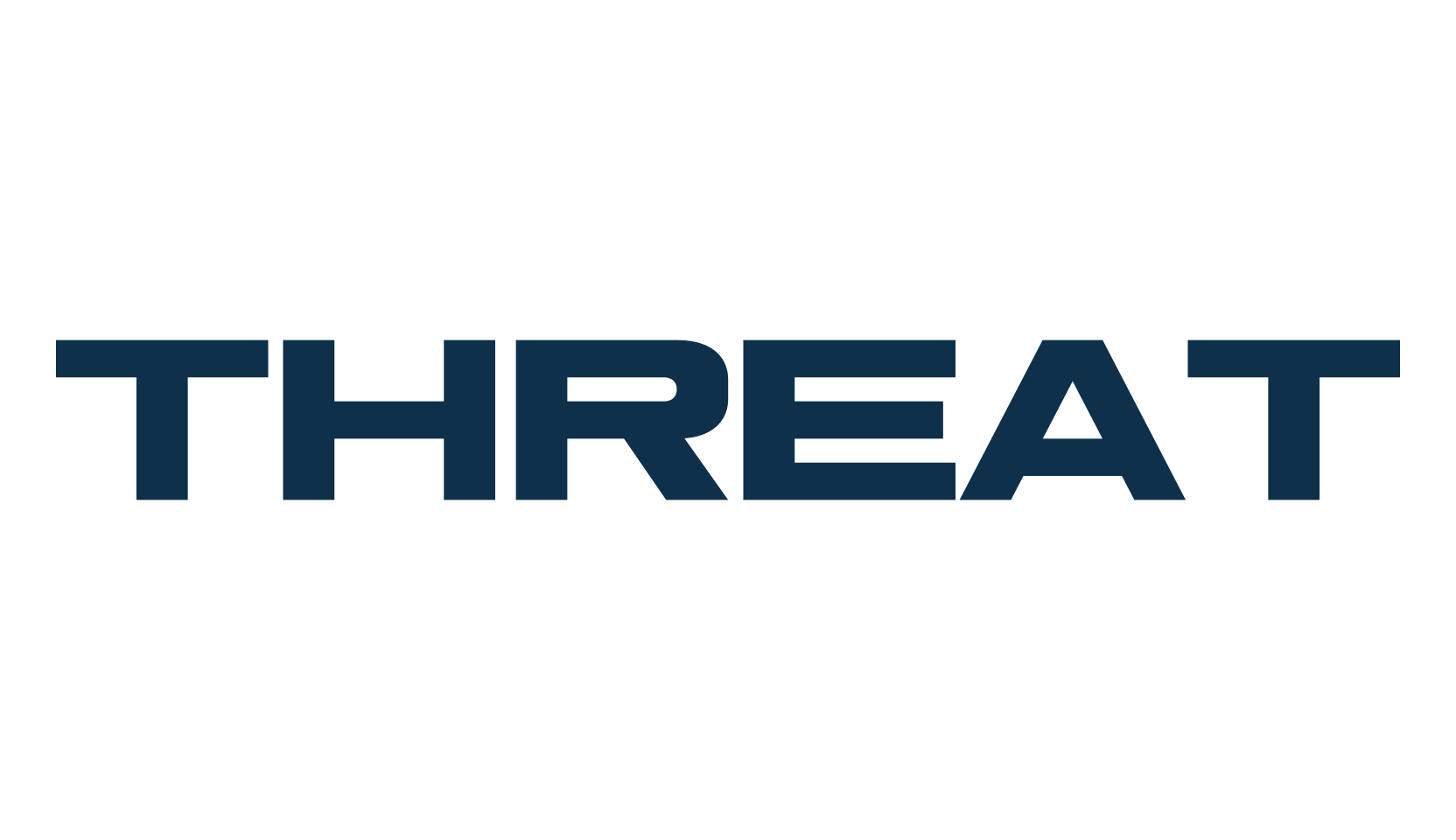 Threat, basic sans serif font preview