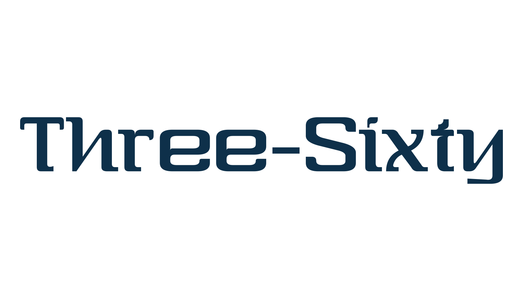 Three-Sixty, various font preview