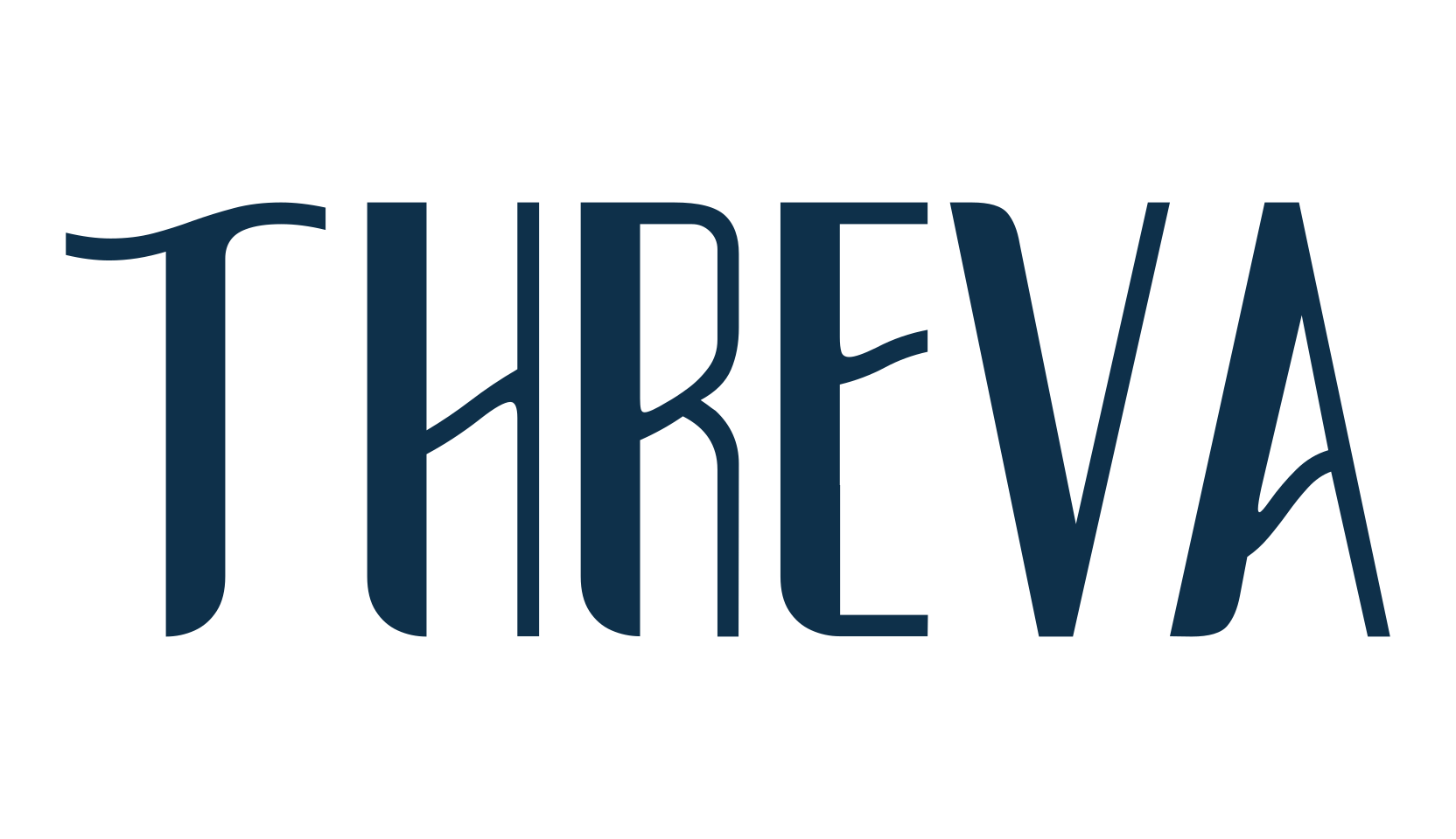 Threva, fancy various decorative font preview