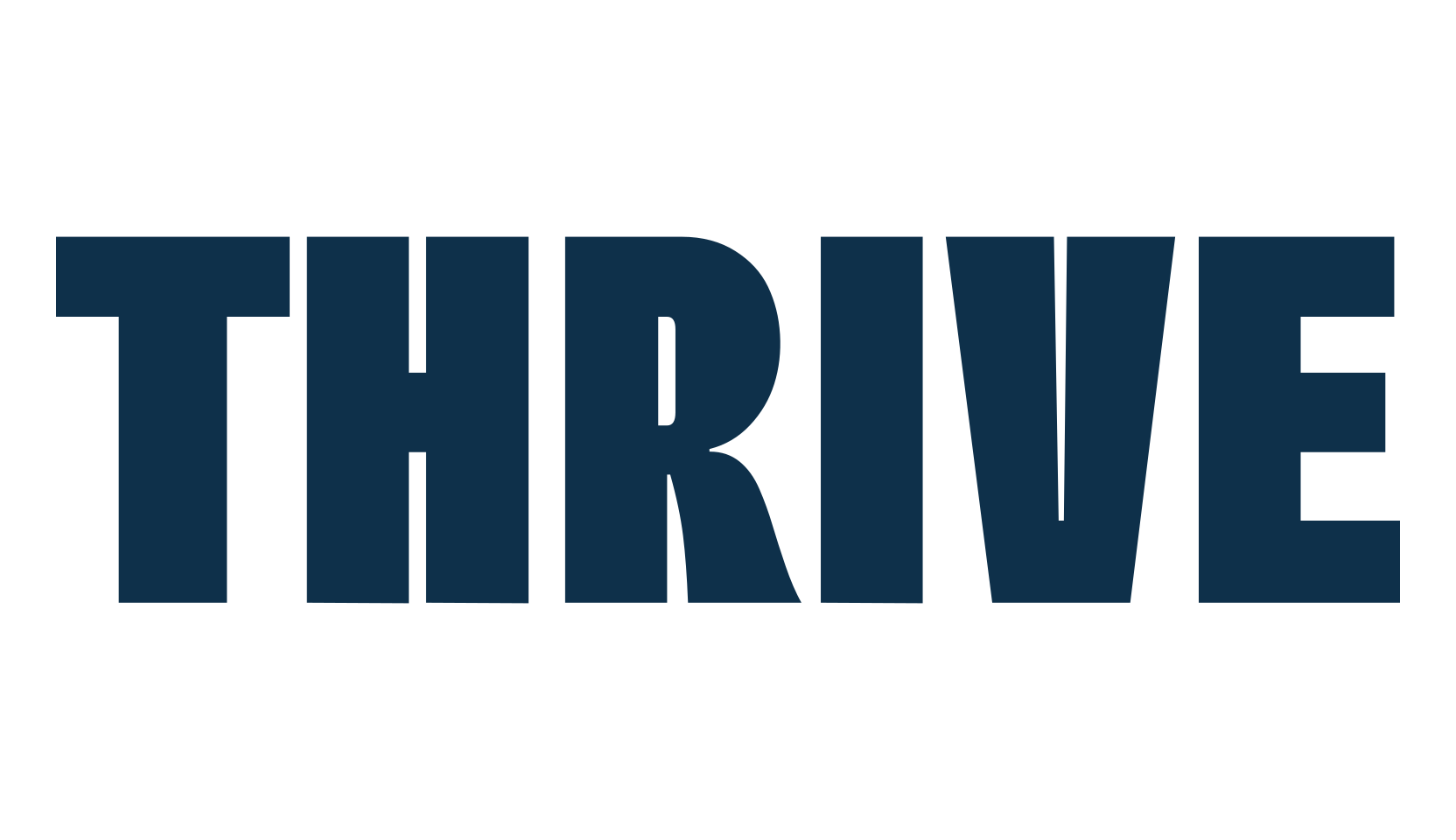Thrive (thrive-2), basic sans serif font preview
