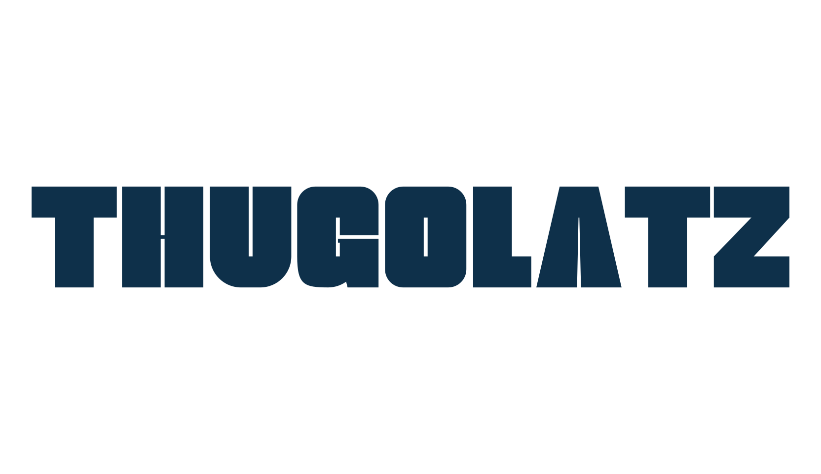 Thugolatz, basic sans serif font preview