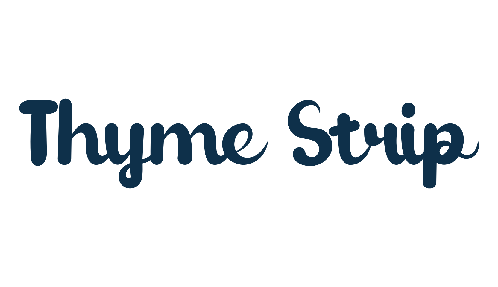 Thyme Strip, fancy various decorative script calligraphy font preview