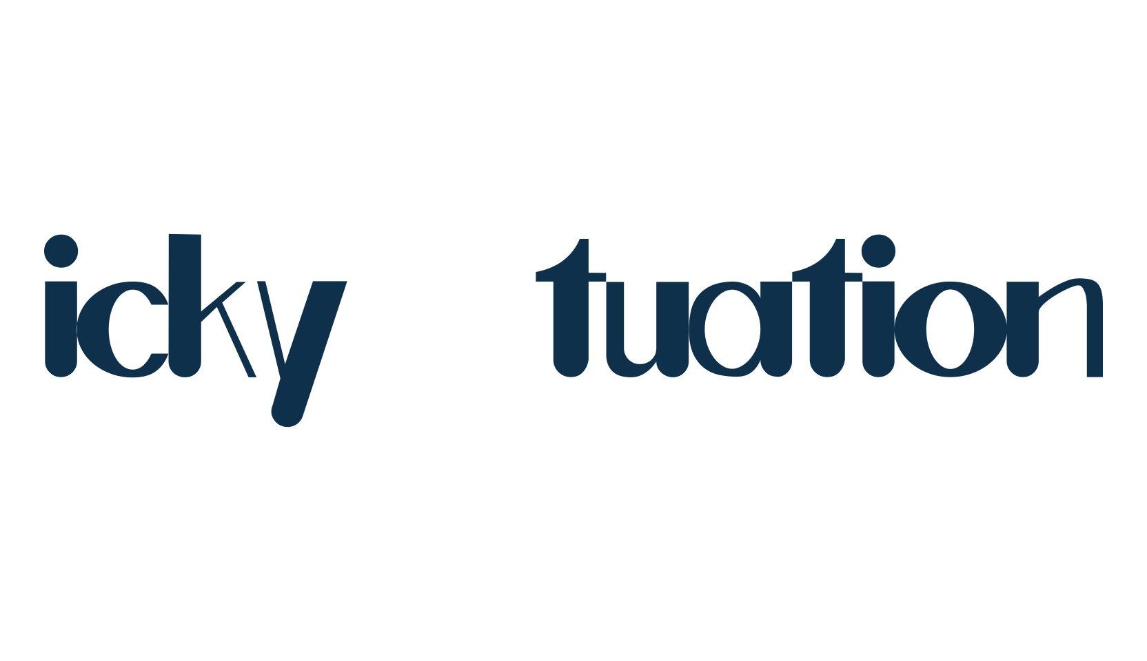 Ticky Ituation, fancy various decorative font preview