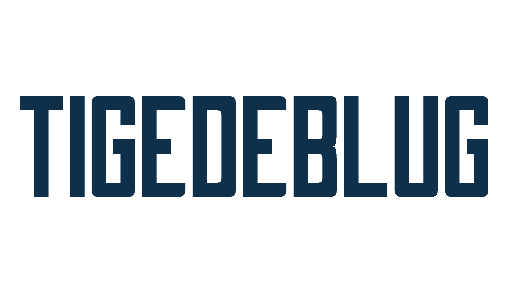 Tigedeblug, sans serif font preview