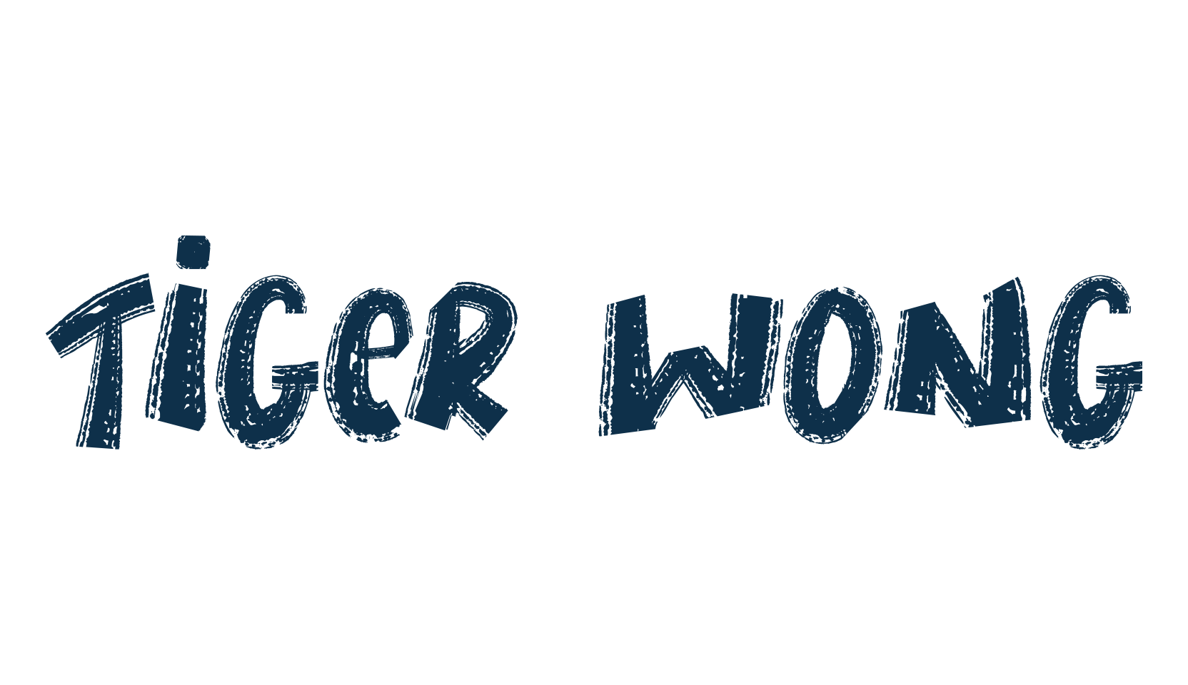 Tiger Wong, fancy various decorative script calligraphy font preview