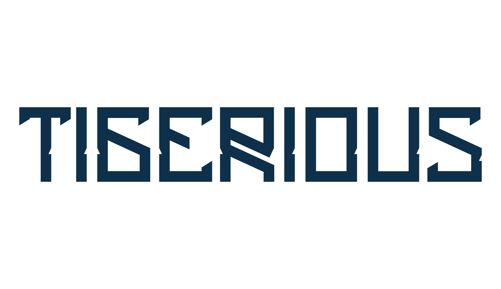Tigerious, sci-fi font preview