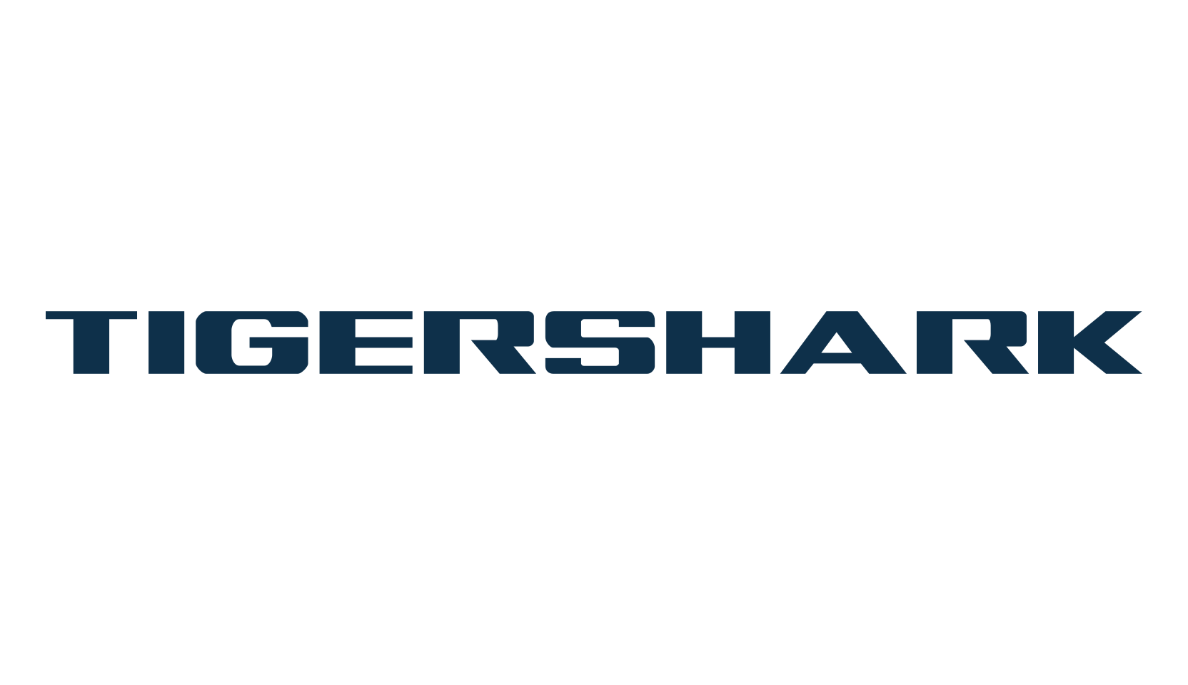 Tigershark, techno sci-fi font preview