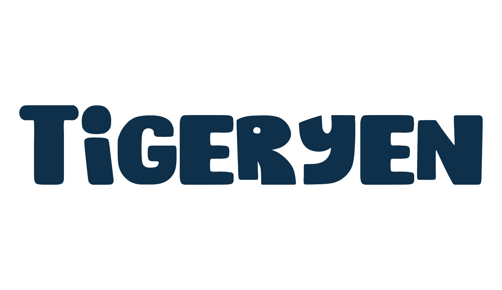 Tigeryen, fancy cartoon decorative font preview