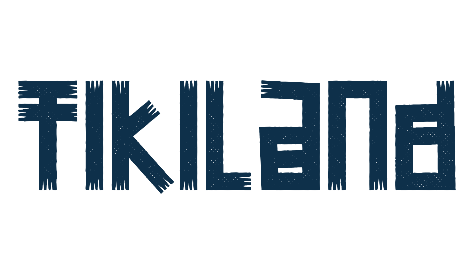 Tikiland, fancy various decorative font preview