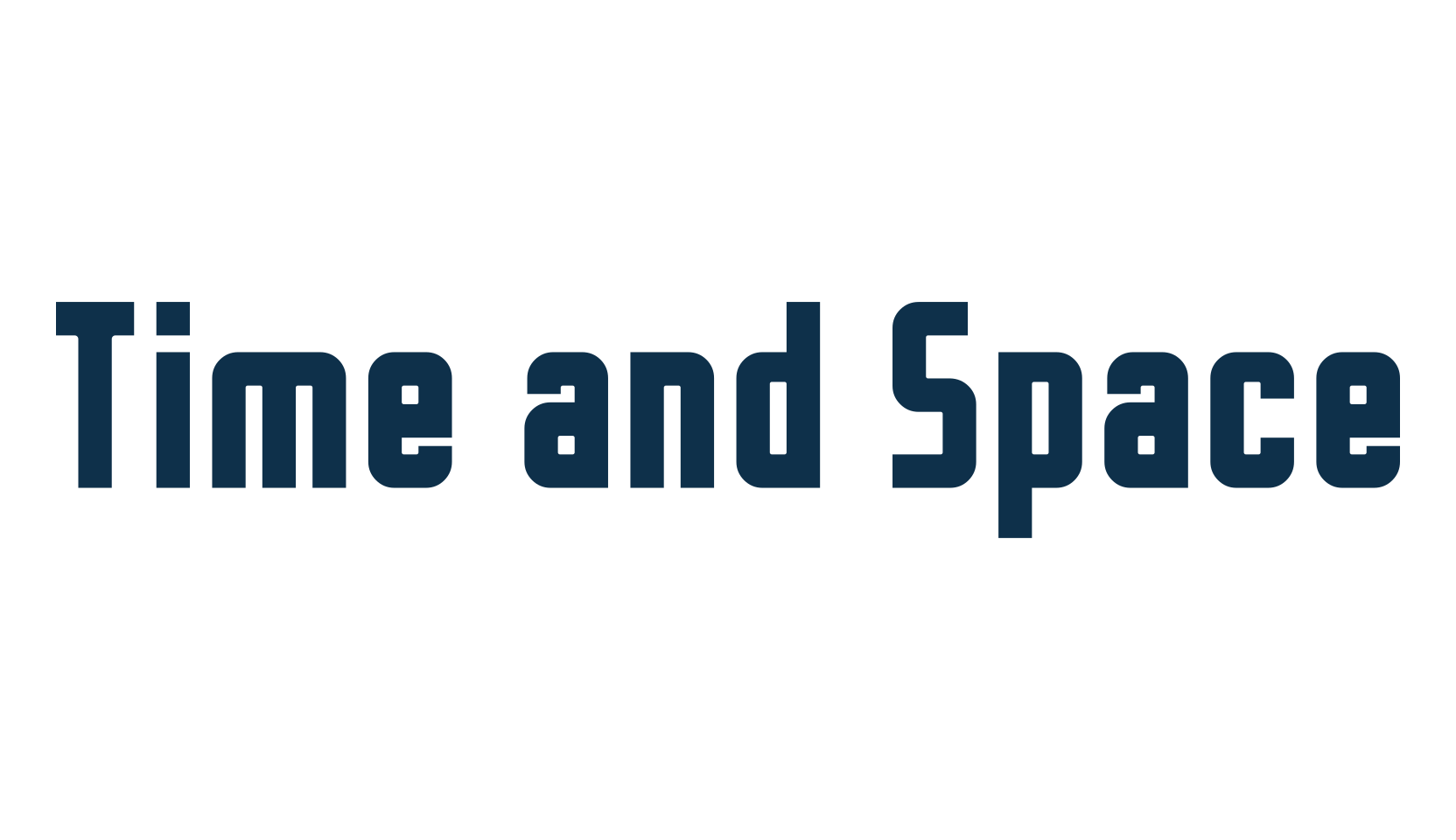 Time and Space, fancy various basic font preview