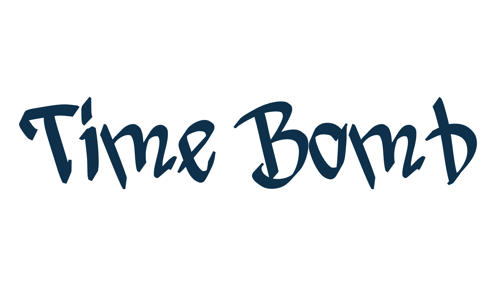 Time Bomb (time-bomb-2), graffiti font preview