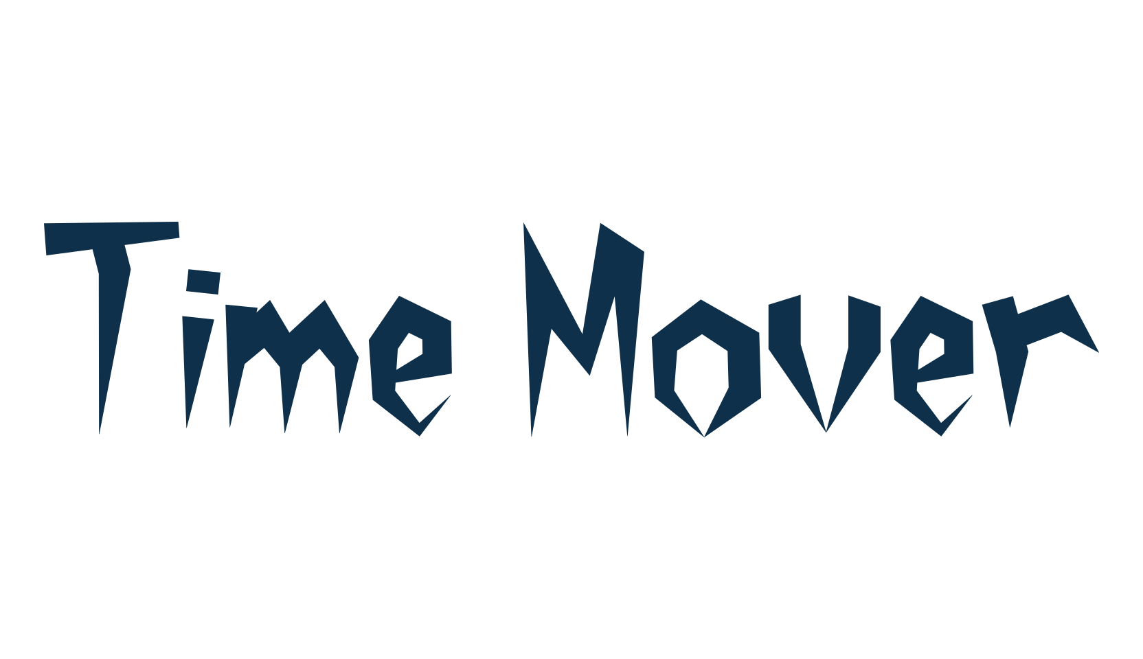 Time Mover, holiday halloween fancy decorative horror font preview