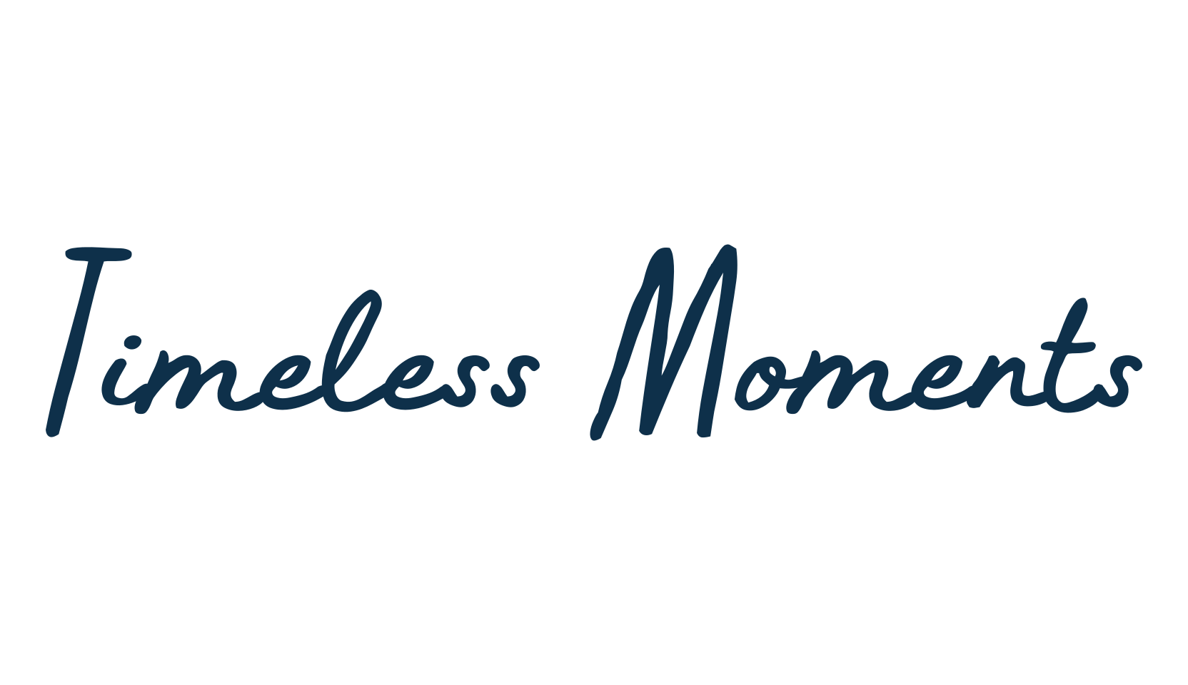 Timeless Moments, script handwritten fancy decorative calligraphy font preview