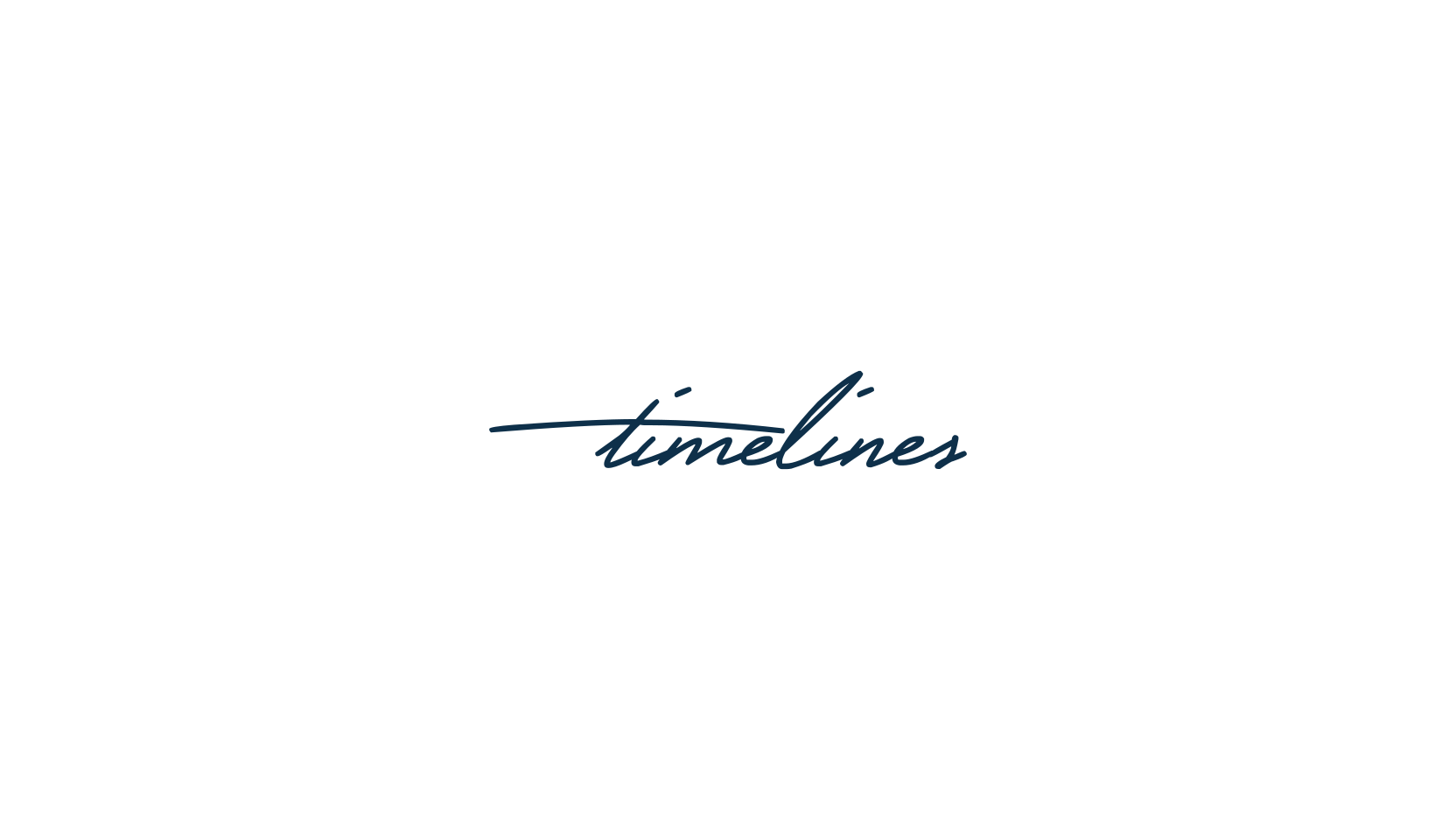 Timelines, script handwritten fancy decorative calligraphy font preview