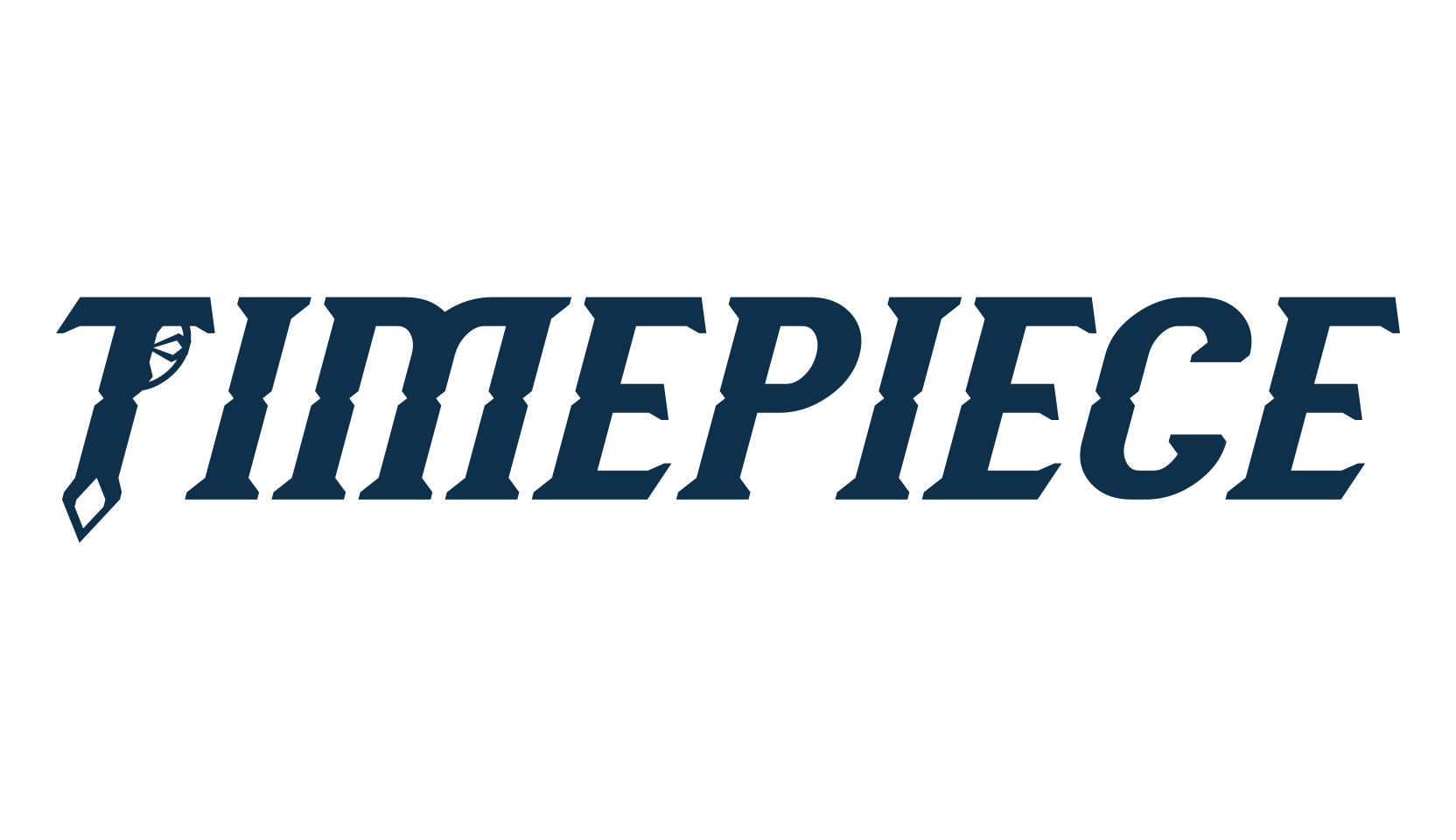 Timepiece (timepiece2), fancy various decorative font preview