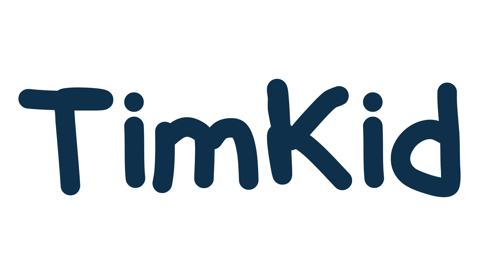 TimKid, script handwritten fancy decorative calligraphy font preview