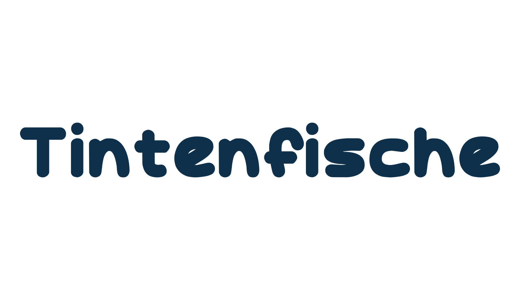 Tintenfische, fancy cartoon decorative comic font preview