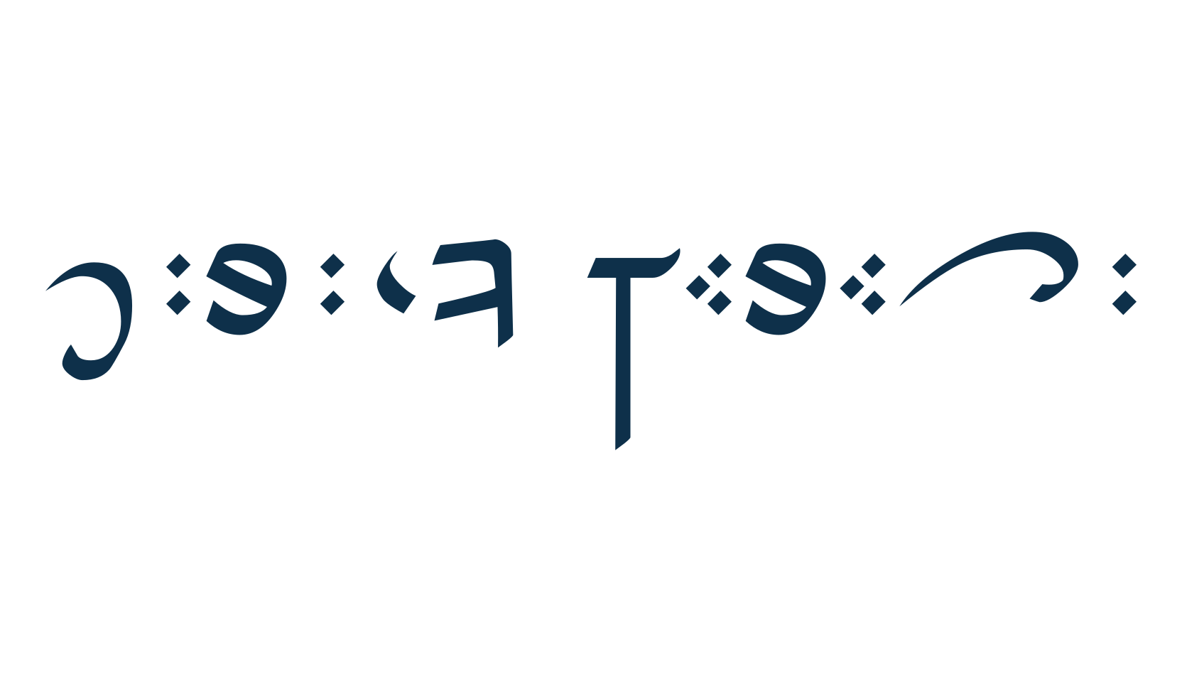 Tirion Sarati, fancy decorative font preview